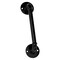 National Hardware National Hardware 2.5 in. L Black Steel Gate Handle 1 pk N166-013 - alternate 1